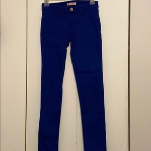 Royal blue jeans
